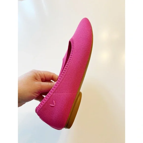 VIVAIA Tamia 2.0 Women's Ballet Flats, Almond Toe Slip On Washable Pitaya 6 - Picture 10 of 15